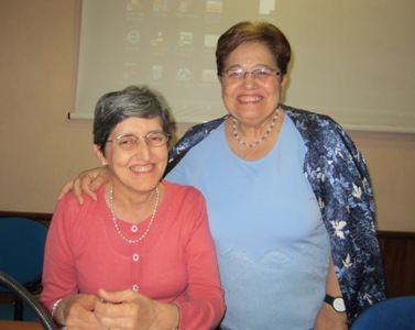 Margarita Bartolomè (d) e Carmen Aparicio (s) Margarita Bartolomè (d) e Carmen Aparicio (s)
